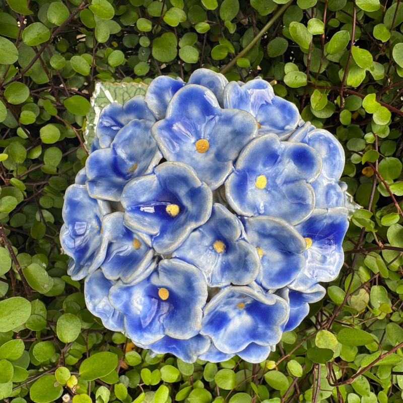 hortensia mini urn keramiek