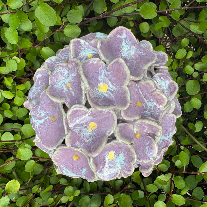 hortensia mini urn keramiek