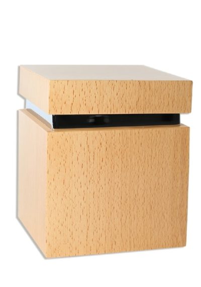 urn of mini urn blank hout vierkant