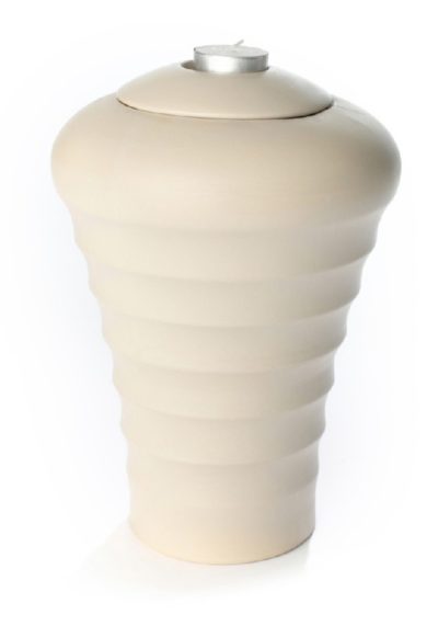 keramiek urn purity naturel