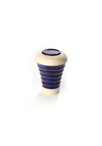 keramiek miniurn purity naturel blauw