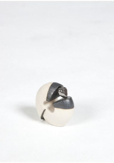 mini urn kiklos wit zwart