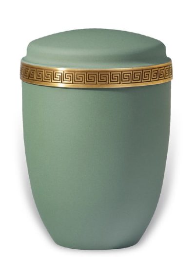 urn mat groen