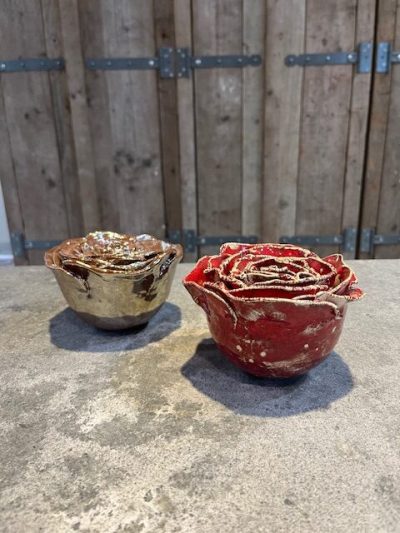 roos mini urn keramiek