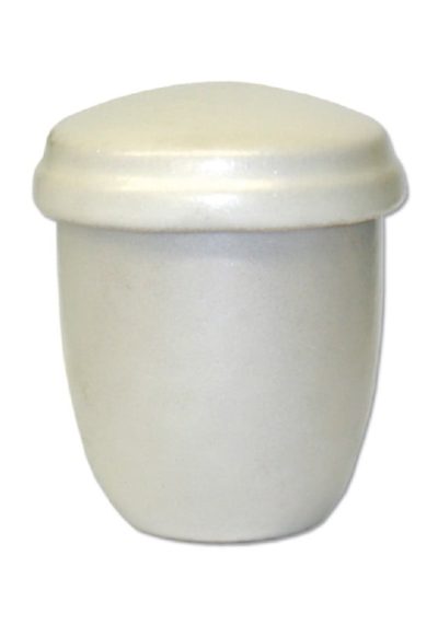 ecologische urn touch of white