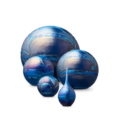 urn glas serie deep blue