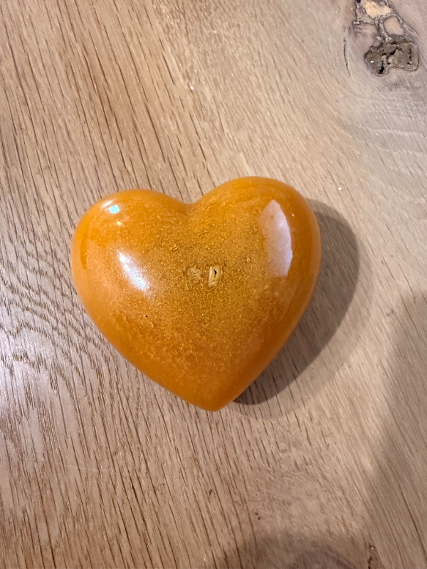 koester resin ronde hart urn in vele kleuren