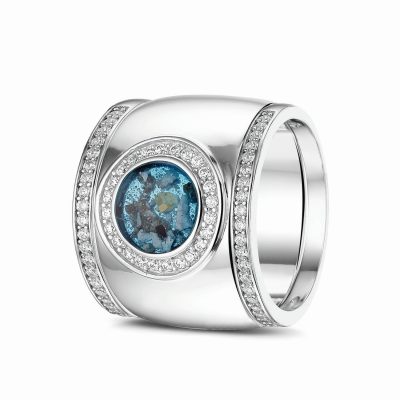 Ring RW 007 + RW 006 Siders Goud