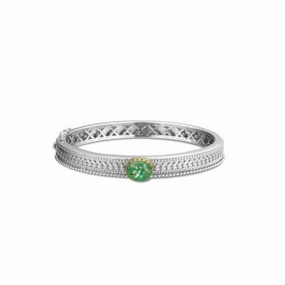 armband ROB 001 Y Zilver met Geelgoud