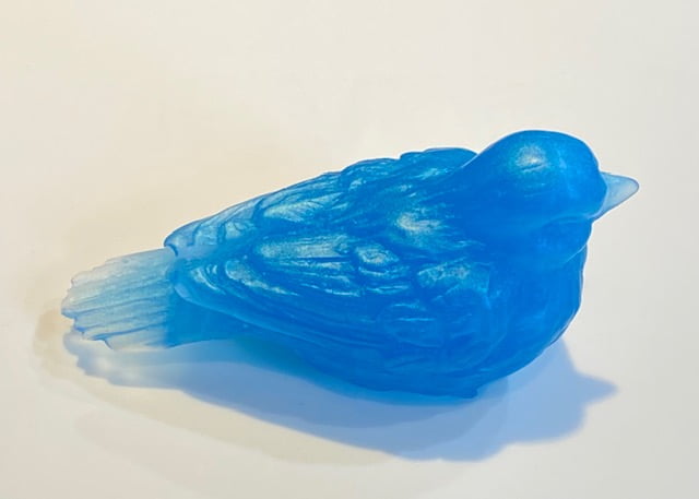 koester resin vogel dieren urn
