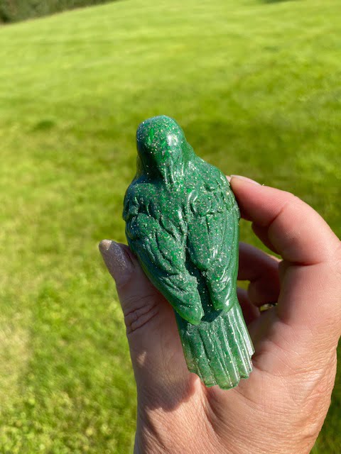 koester resin vogel dieren urn