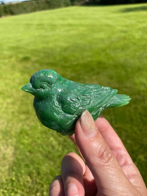 koester resin vogel dieren urn