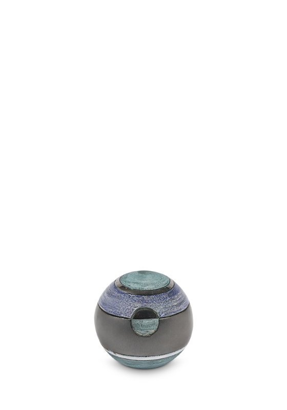 urn serie electric blue bol urn