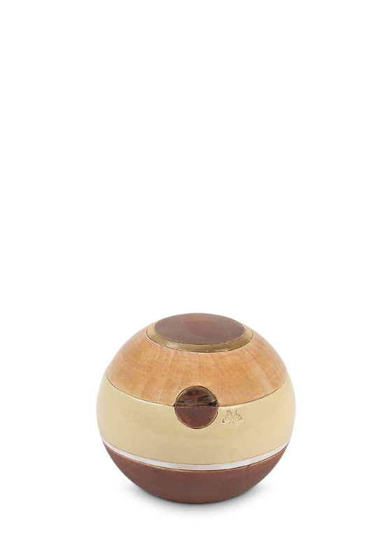 urn serie golden yellow bol urn