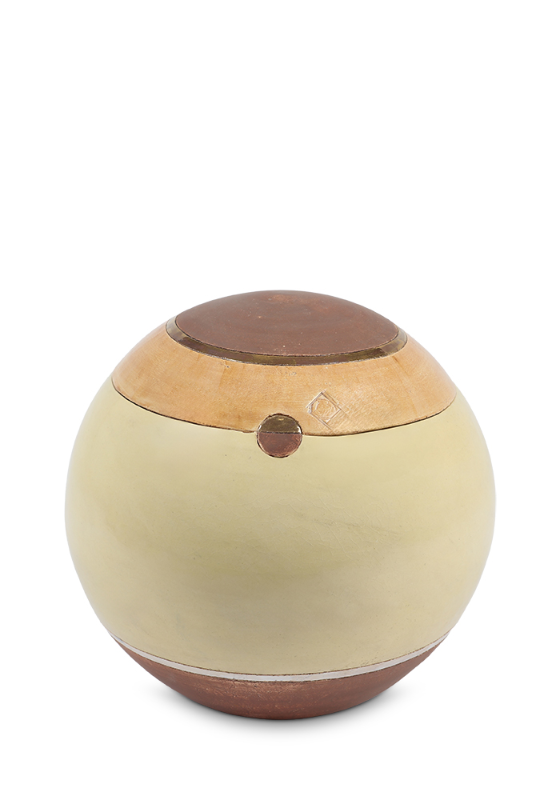 urn serie golden yellow bol urn