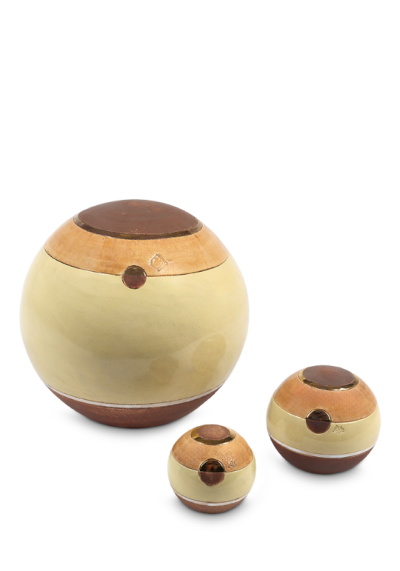 urn serie golden yellow bol urn