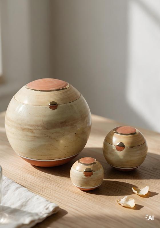urn serie red gold bol urn