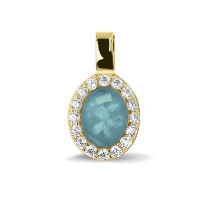 137S Oval Gem Pendant