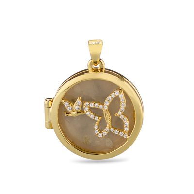 144s Butterfly Locket