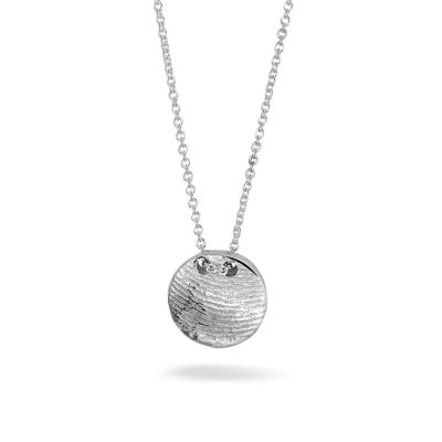 411SW Organic Fingerprint Necklace