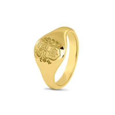 412S Signet Ring Familie Wapen/Symbool