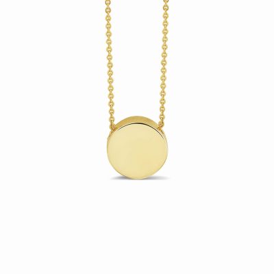 704S Mini Disk Necklace