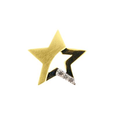 RL002 Matt/Polished Star Pendant